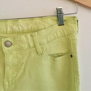 Neon Yellow Jeans yellow rockstar jeans